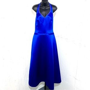 Bella Formal by Venus Bridal Blue Gown Size 12